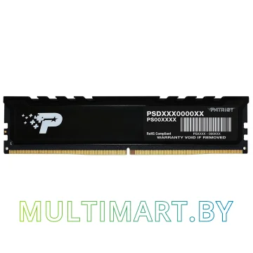 Оперативная память Patriot Signature Premium Line 8GB DDR5 PC5-41600 (PSP58G520081H1)